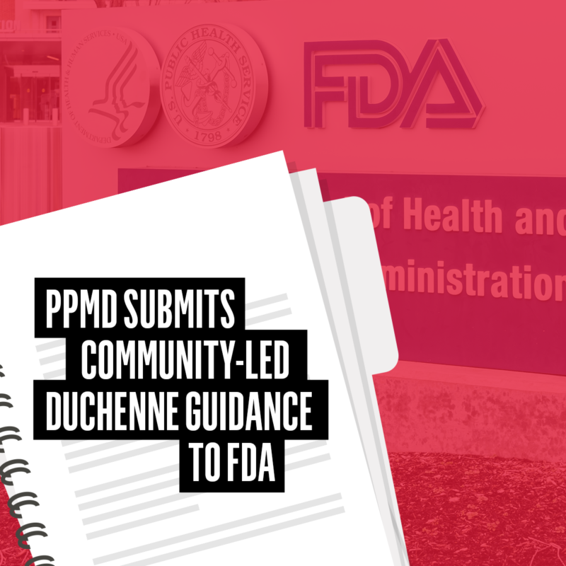 PPMD Submits Updated Community Draft Guidance For Duchenne, Becker, And ...